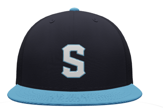 BLUE BOMBER S LOGO HAT