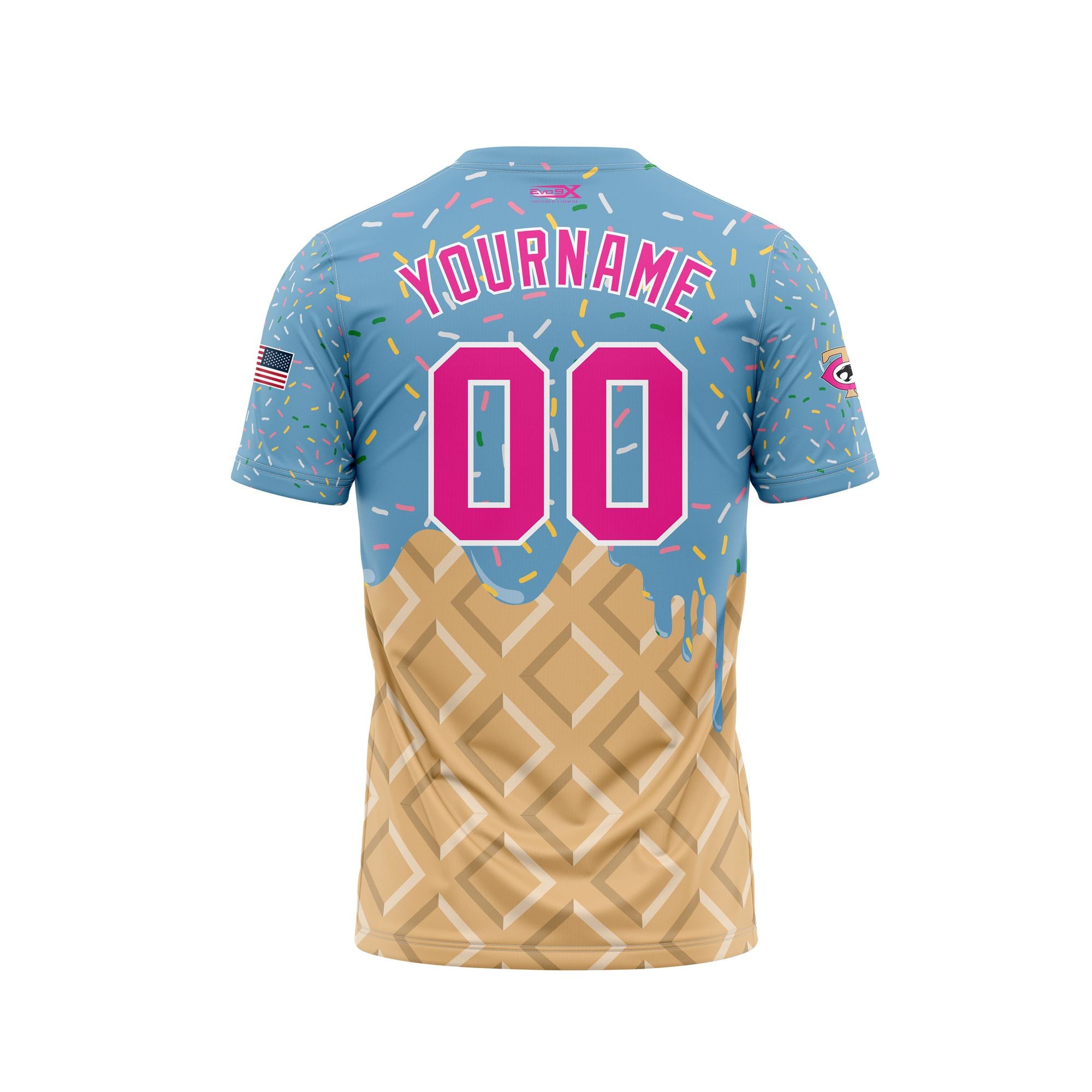 TCB BSBL CREWNECK SS - ICE CREAM