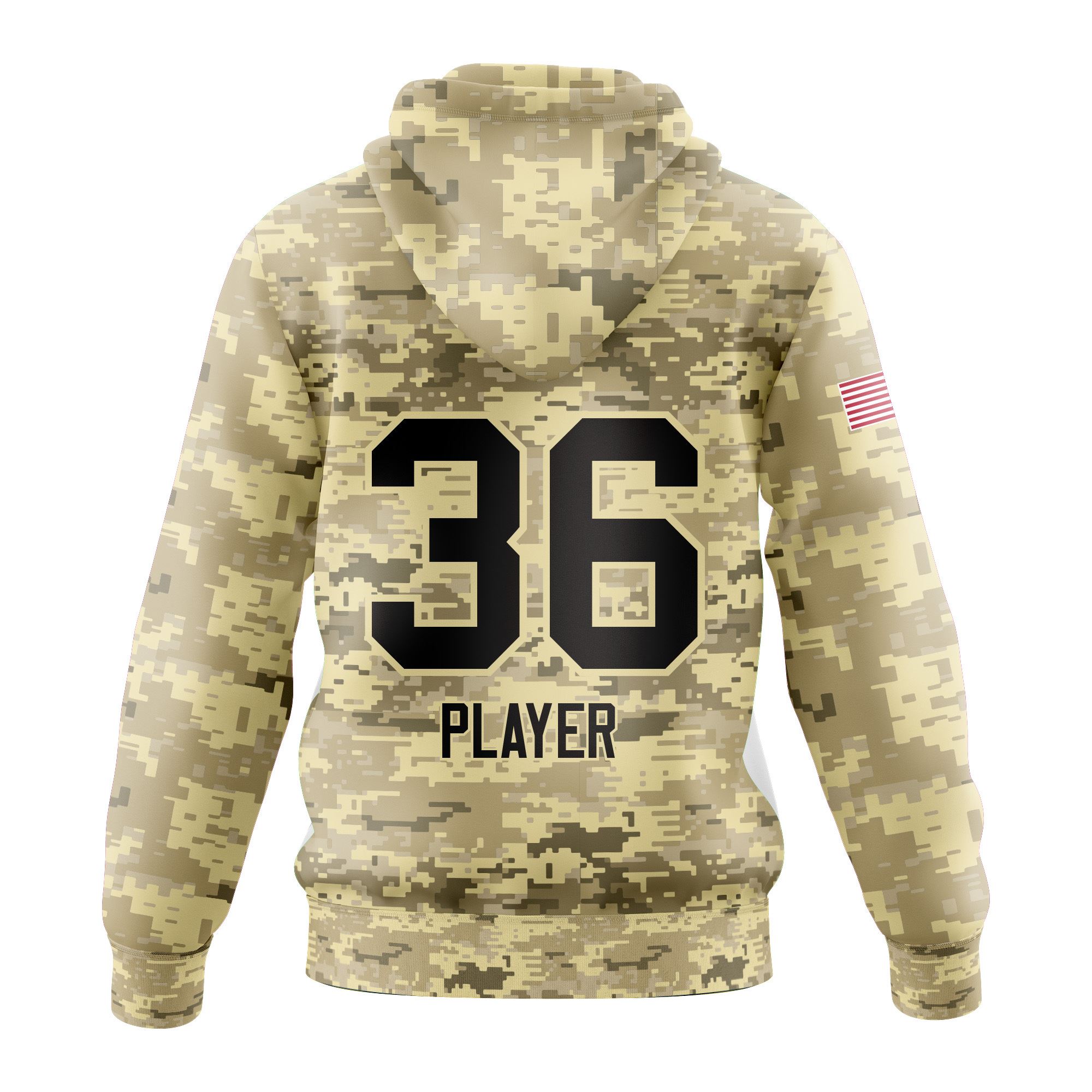 LEGIT BASEBALL PULLOVER HOODIE - CAMO