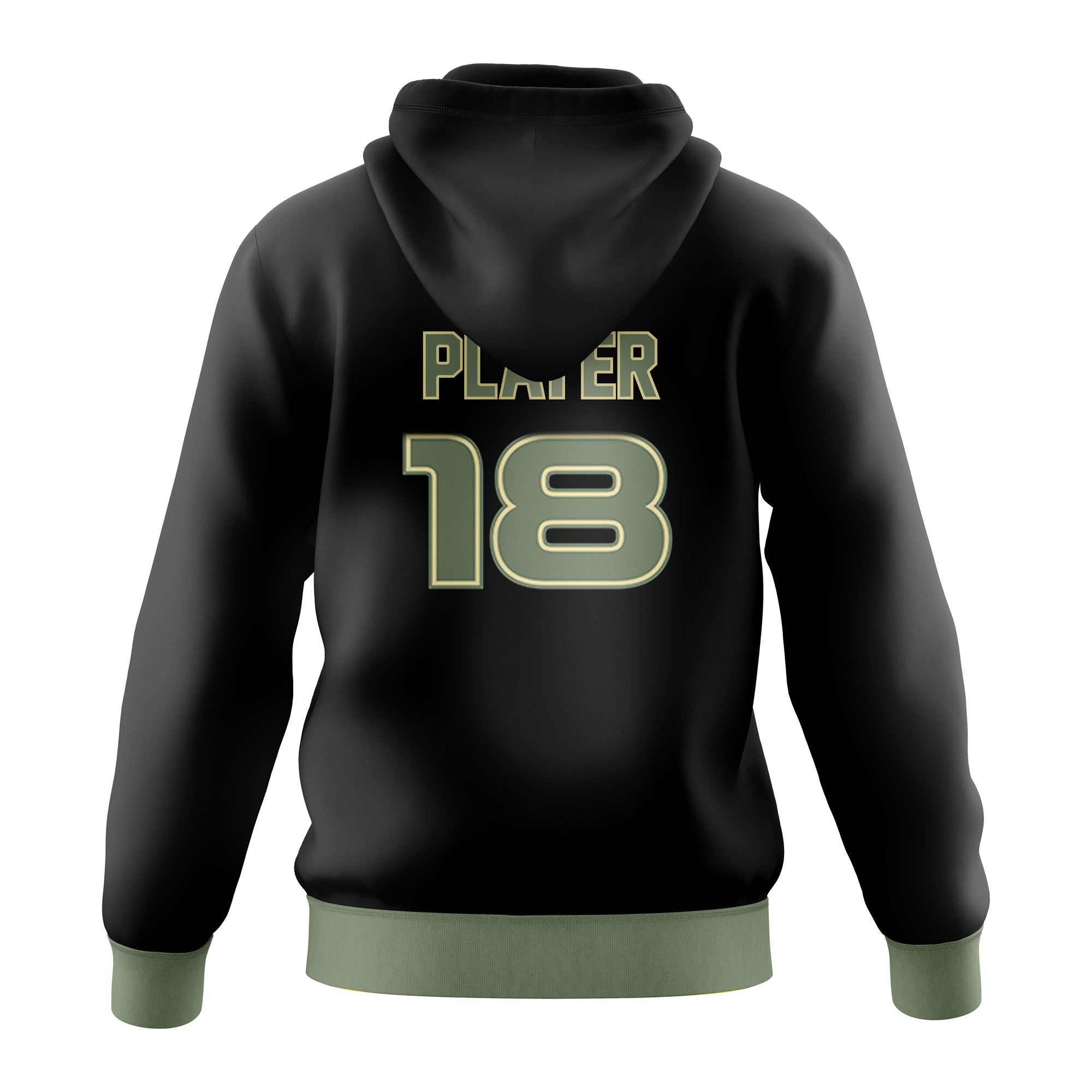 BRICK MEMORIAL MUSTANGS PULLOVER HOODIE - BLACK
