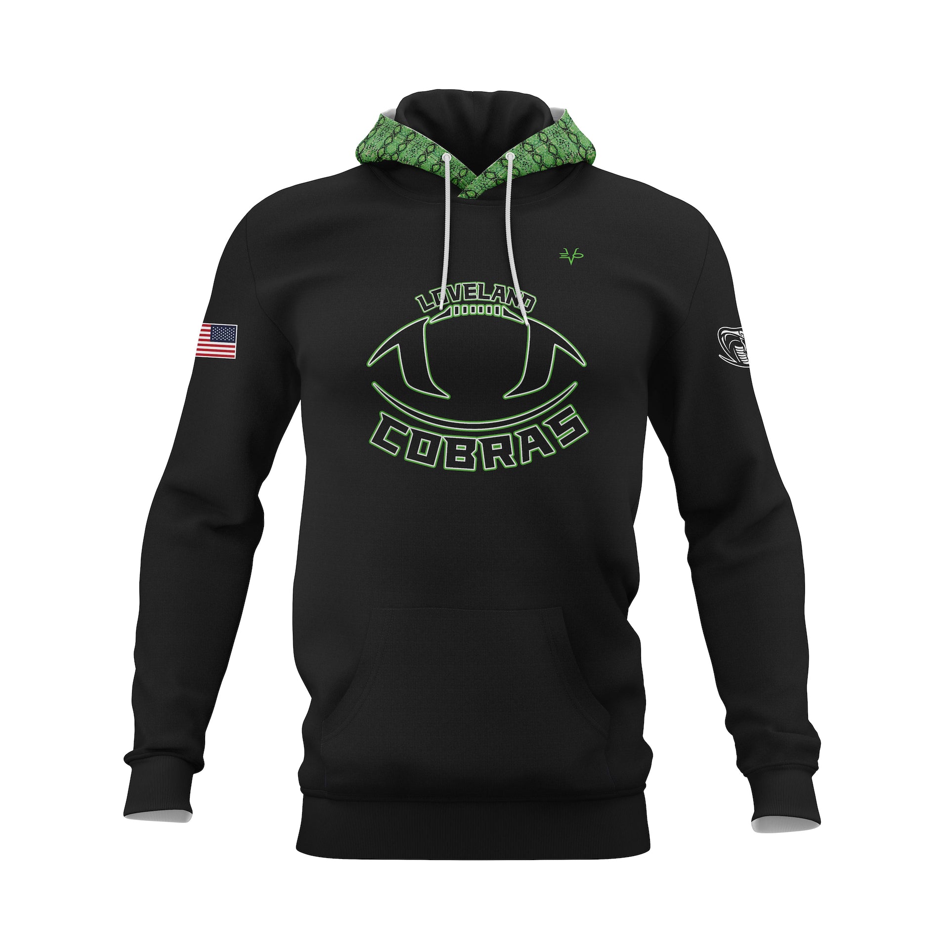 LOVELAND COBRAS FDS HOODIE - BLACK