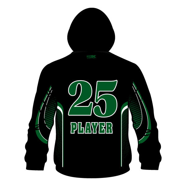 HAZLET HAWKS Logo Baseball Sublimated Hoodie