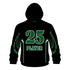 HAZLET HAWKS Logo Baseball Sublimated Hoodie