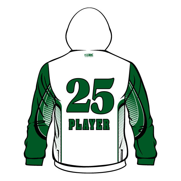 HAZLET HAWKS Logo Baseball Sublimated Hoodie