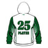 HAZLET HAWKS Logo Baseball Sublimated Hoodie