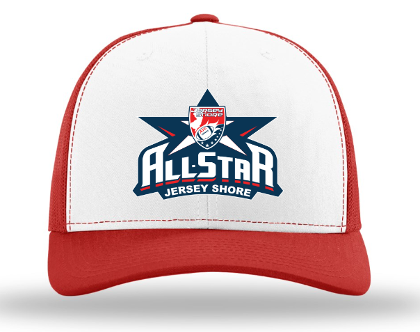 NJAYF ALL STAR RED/WHITE SNAPBACK HAT