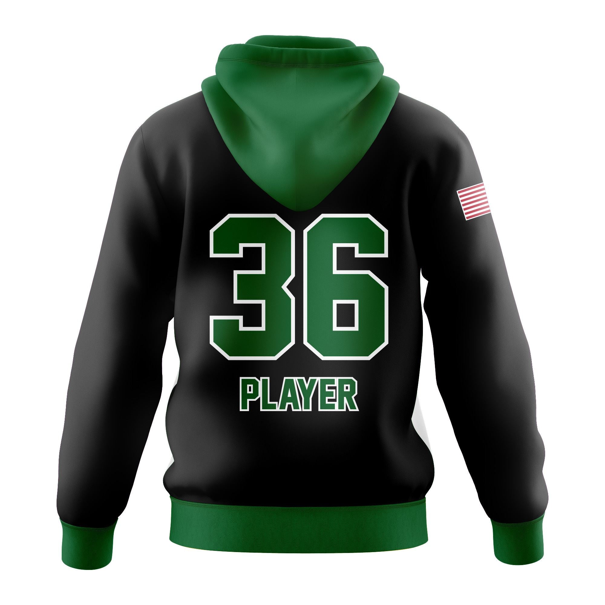 Knights - Hoodie Heavy Long Sleeve Pouch - Black