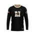 MONROE WOLVERINES LS CREW NECK JERSEY