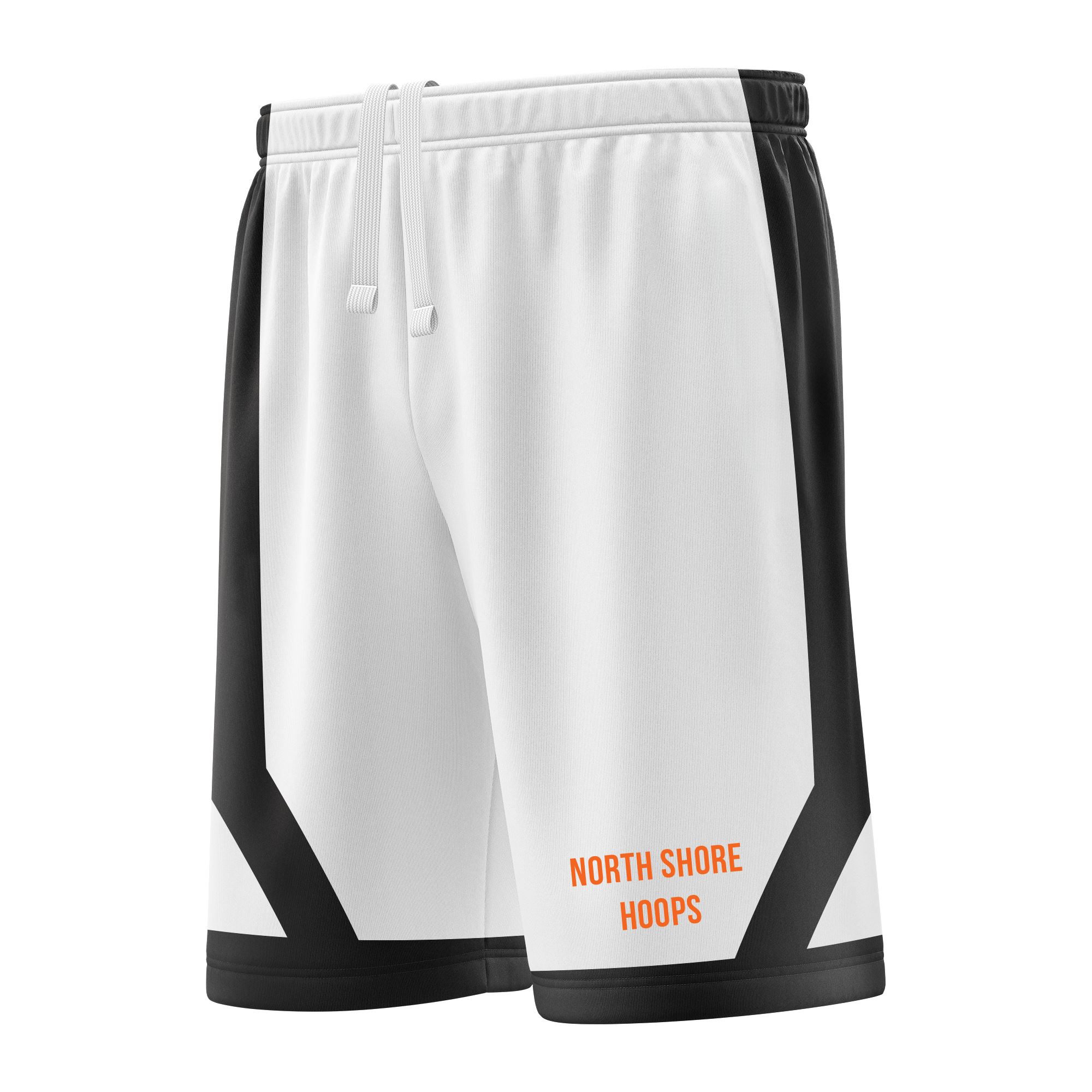 NORTH SHORE HOOPS REVERSIBLE BASKETBALL SHORT 2PLY