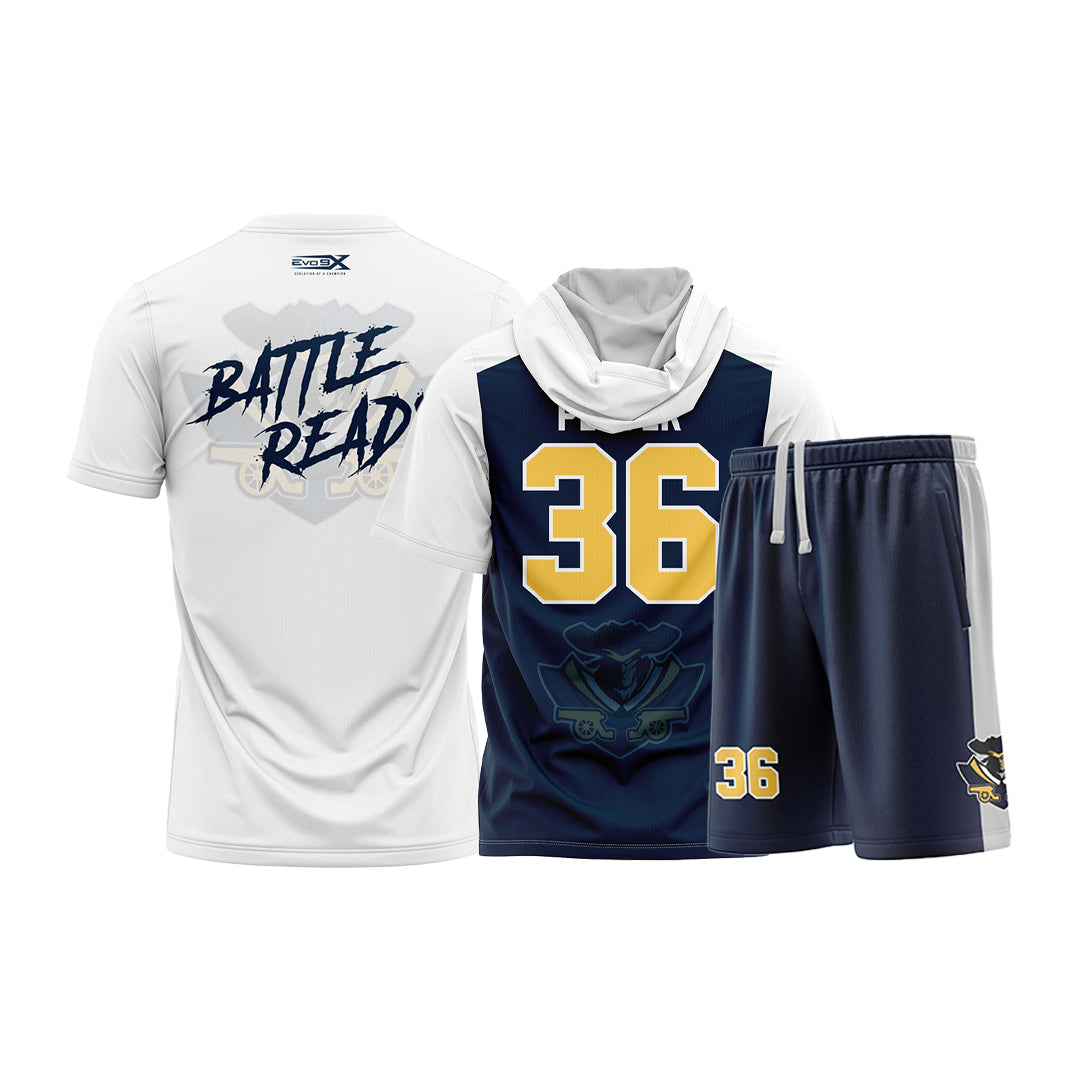 Revolution 11u / 12u Short Sleeve Package – Battle Ready Tee, Shorts w/pockets and Short Sleeve Hoodie