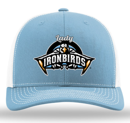 LADY IRONBIRDS MAIN LOGO TRUCKER - BLUE