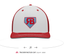 RUCCI BASEBALL TRUCKER CAP - WHITE/RED