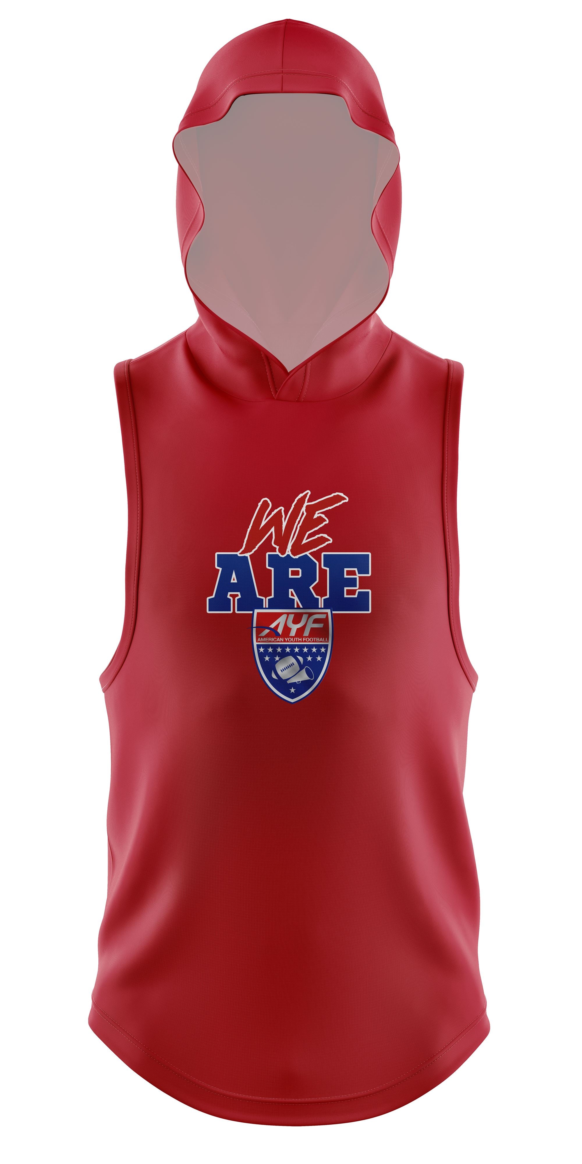 AYC Full Dye Sublimated Sleeveless Hoodie (6 Colors)