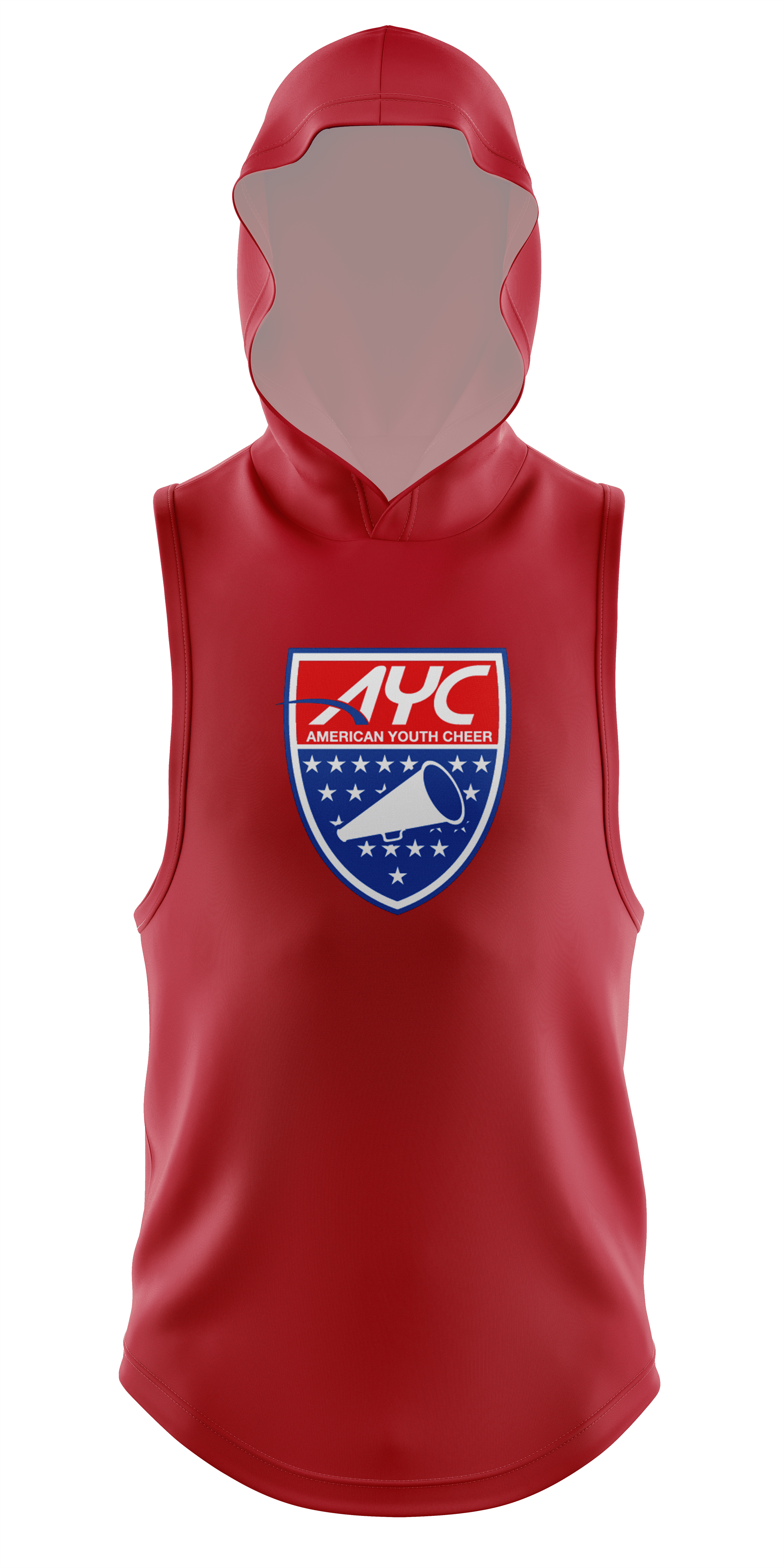 AYC Full Dye Sublimated Sleeveless Hoodie (6 Colors)