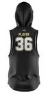 MONROE WOLVERINES LIGHT WEIGHT SLEEVELESS HOODIE