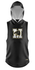 MONROE WOLVERINES LIGHT WEIGHT SLEEVELESS HOODIE