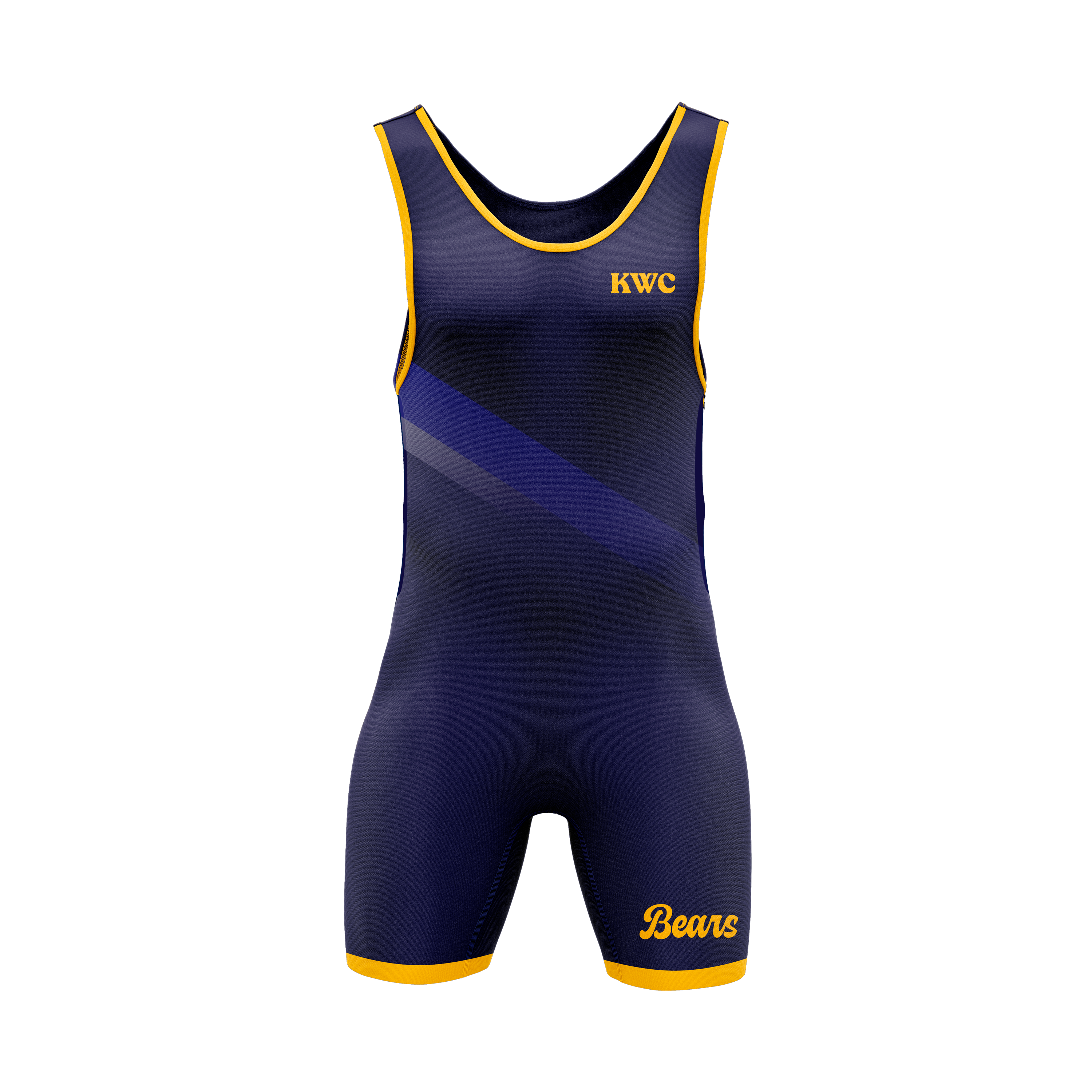 Kenilworth Wrestling Club Singlet V2