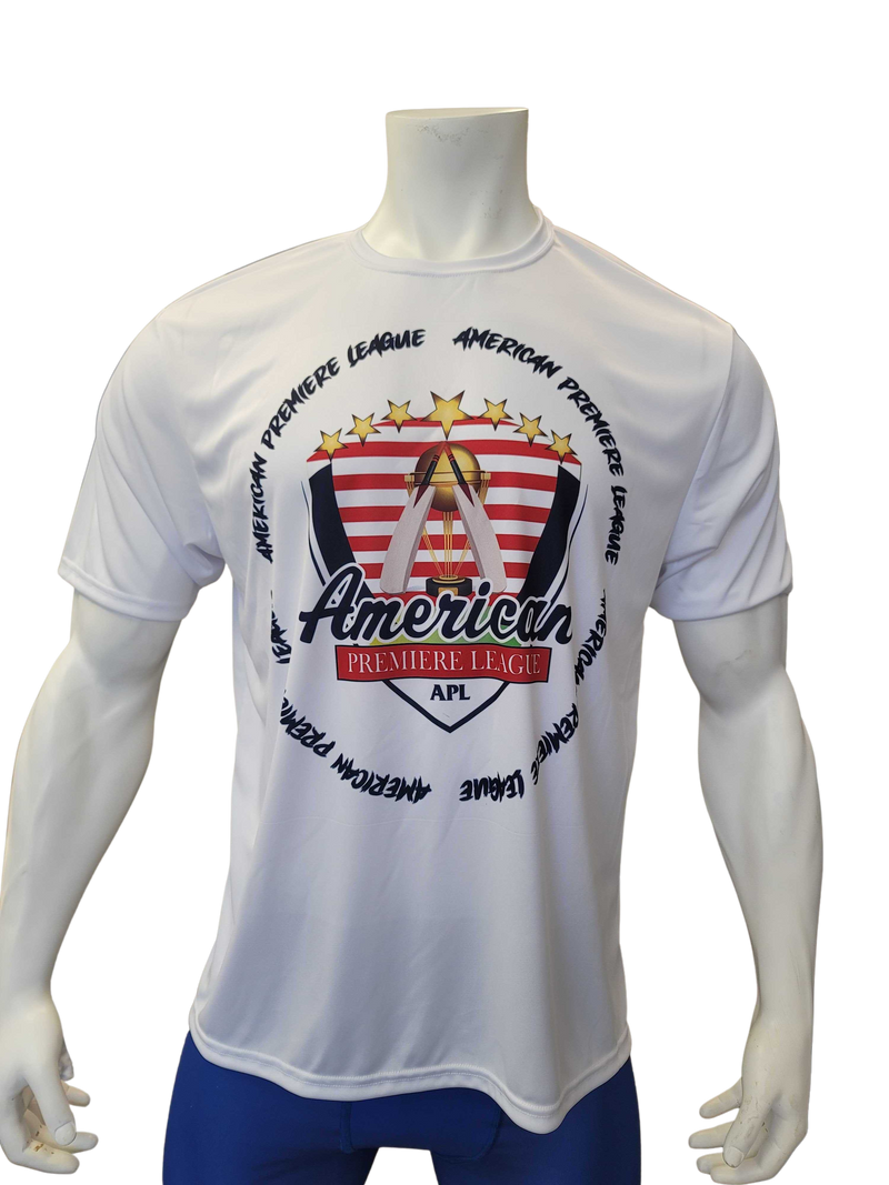 AMERICAN PREMIERE LEAGUE Semi Sublimated Shirt White (Design-4)