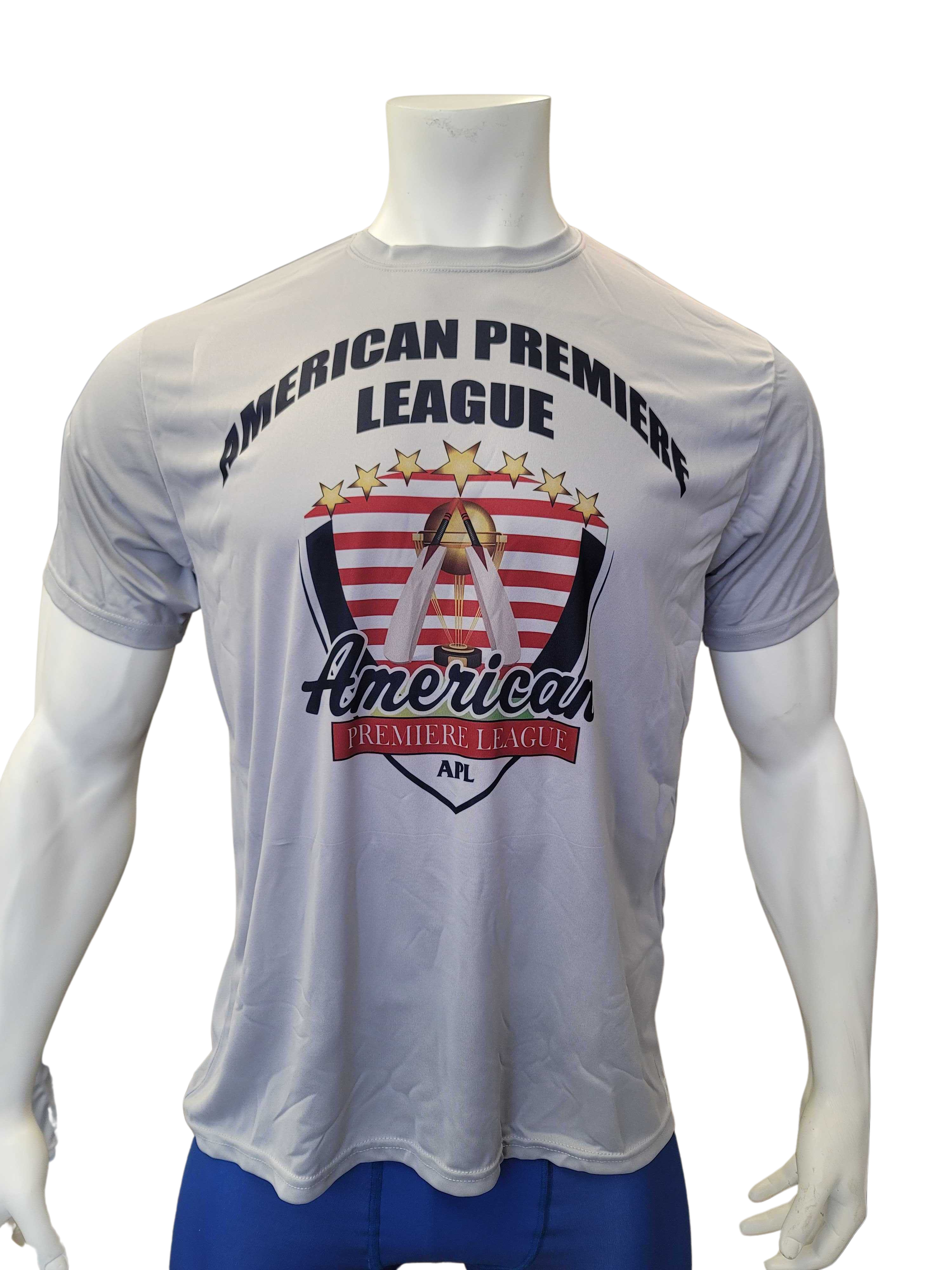 AMERICAN PREMIERE LEAGUE Semi Sublimated Shirt Gray (Design-3)