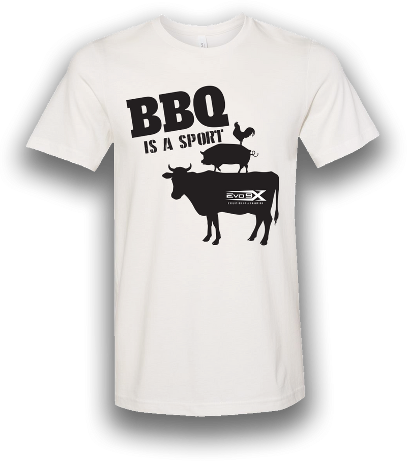 Evo9x BBQ Semi Sublimated Shirt White