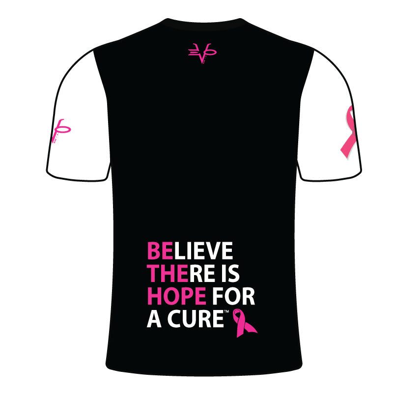 "Fight for a Cure" Short Sleeve Shirt - Black Back