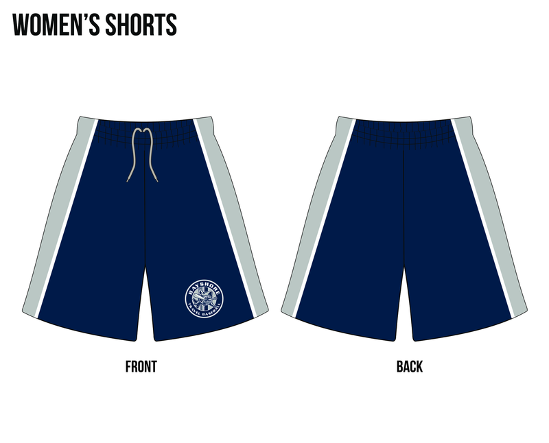 9U Sublimated Women's Shorts