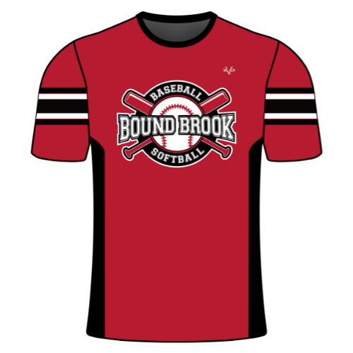 Sublimated Jersey - Red/Black