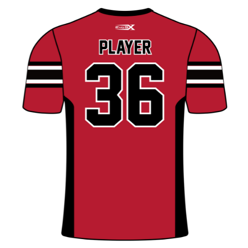 Sublimated Jersey - Red/Black