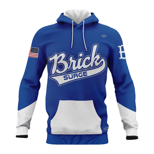 SAYREVILLE BASEBALL Sublimated Hoodie - Light Blue – EVO9XSTORE