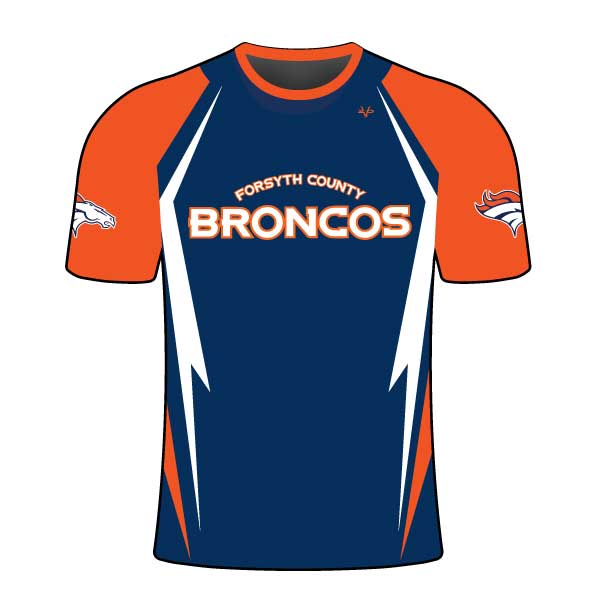 Football Sublimated Crew Neck Jersey