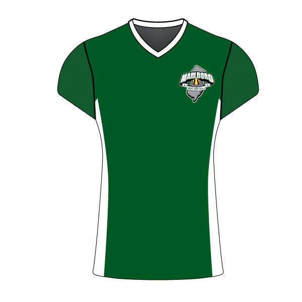 SOFTBALL Sublimated Cap Sleeves Jersey Green