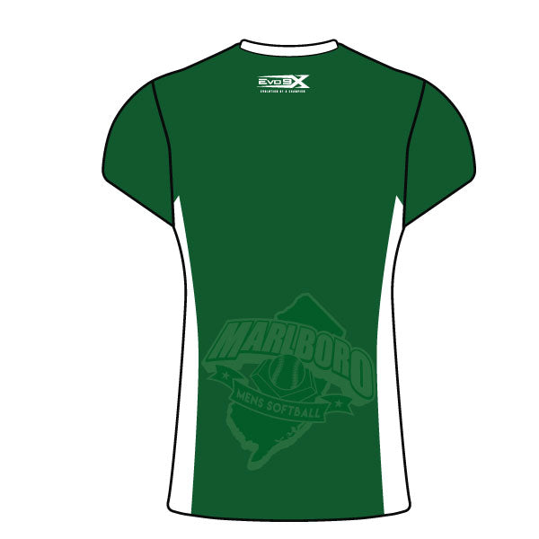 SOFTBALL Sublimated Cap Sleeves Jersey Green