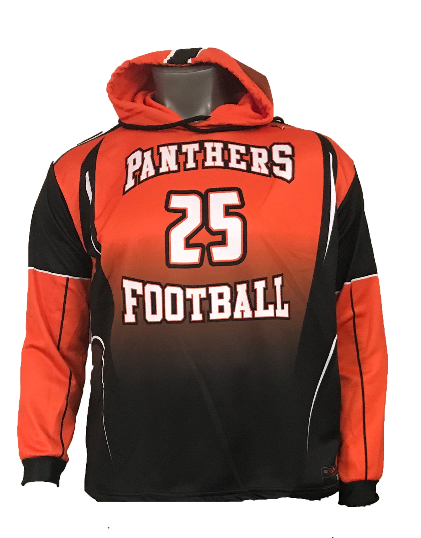EVO9X Store Manalapan Braves Football Sublimated Hoodie 2X-Large
