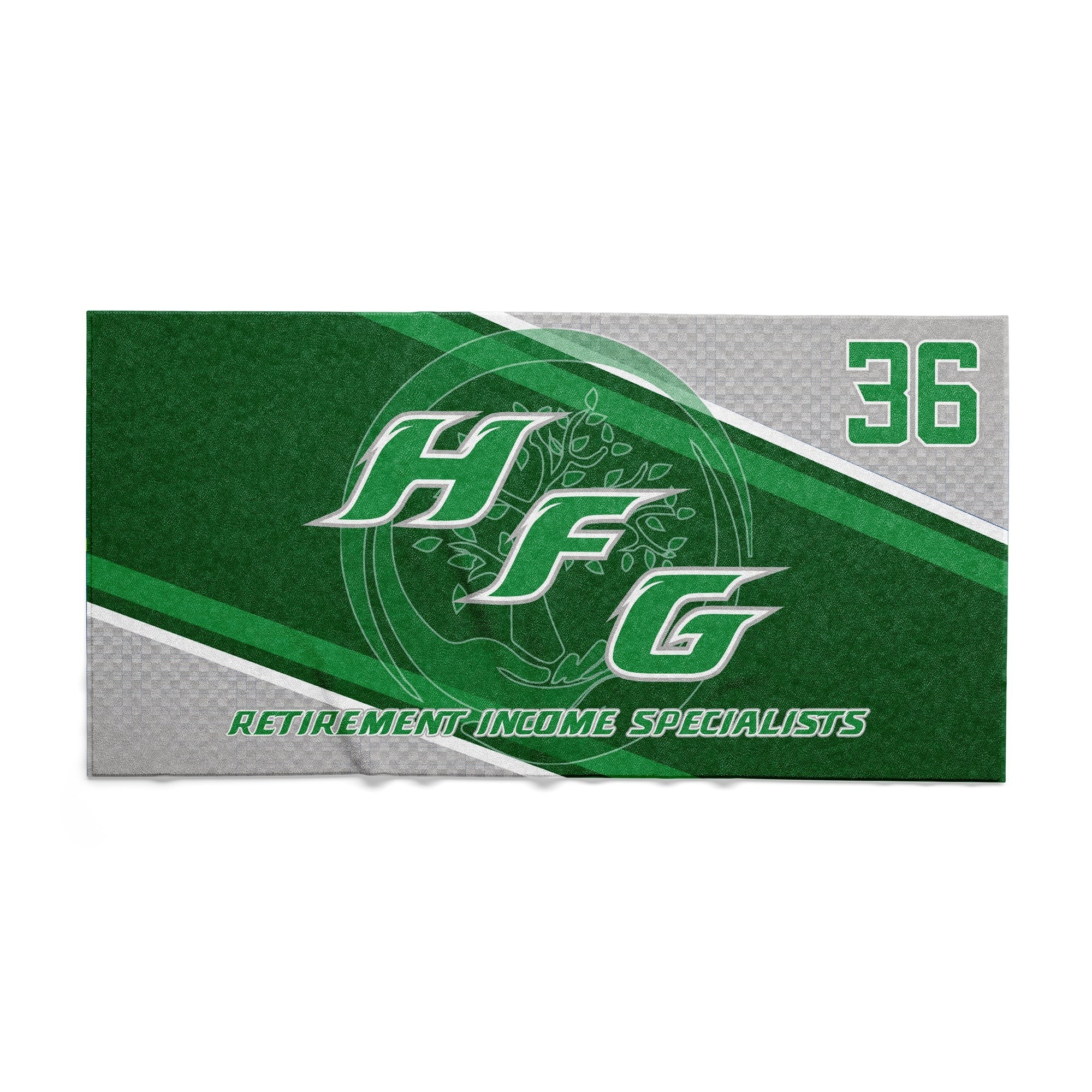 HFG Sublimated Towel Grey