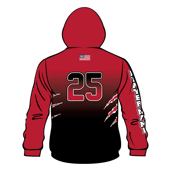 Fastpitch Sublimated Hoodie Back