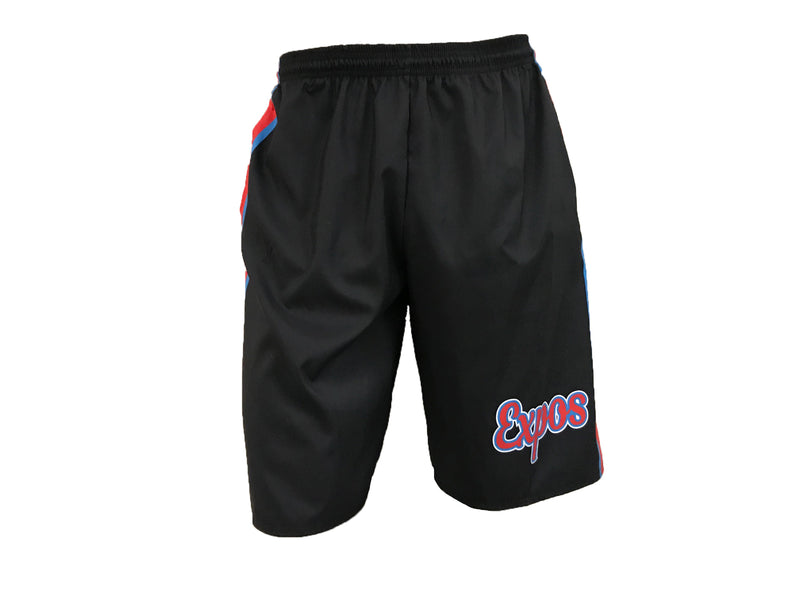 Baseball Sublimated Shorts Black
