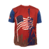 Sublimated Shirt Red/Blue