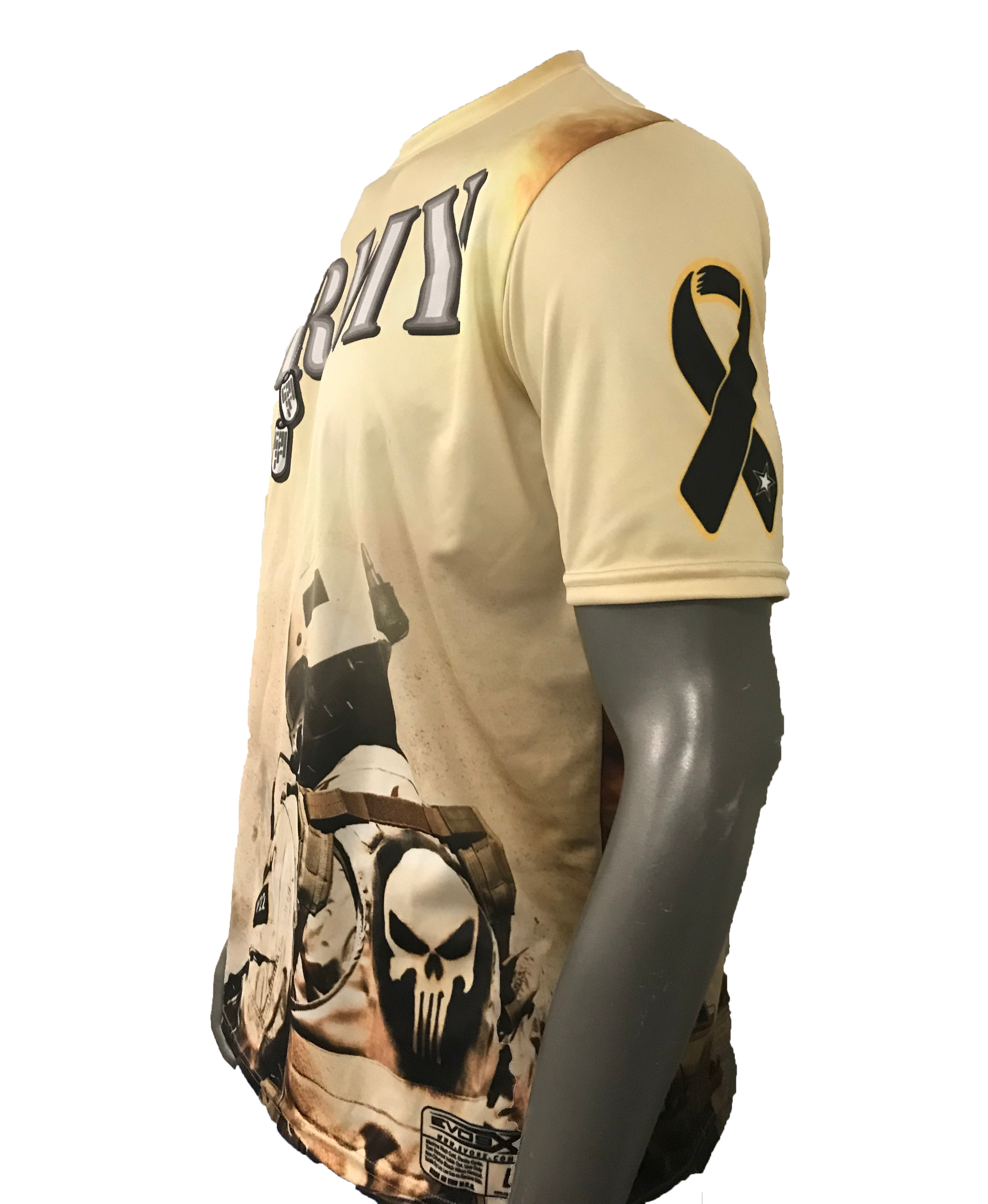 Sublimated Crew Neck Field Shirt