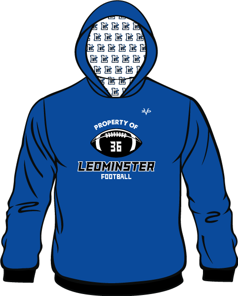Sublimated Hoodie with Ball Logo