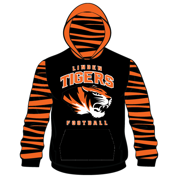 Football Jersey Sublimated Tiger