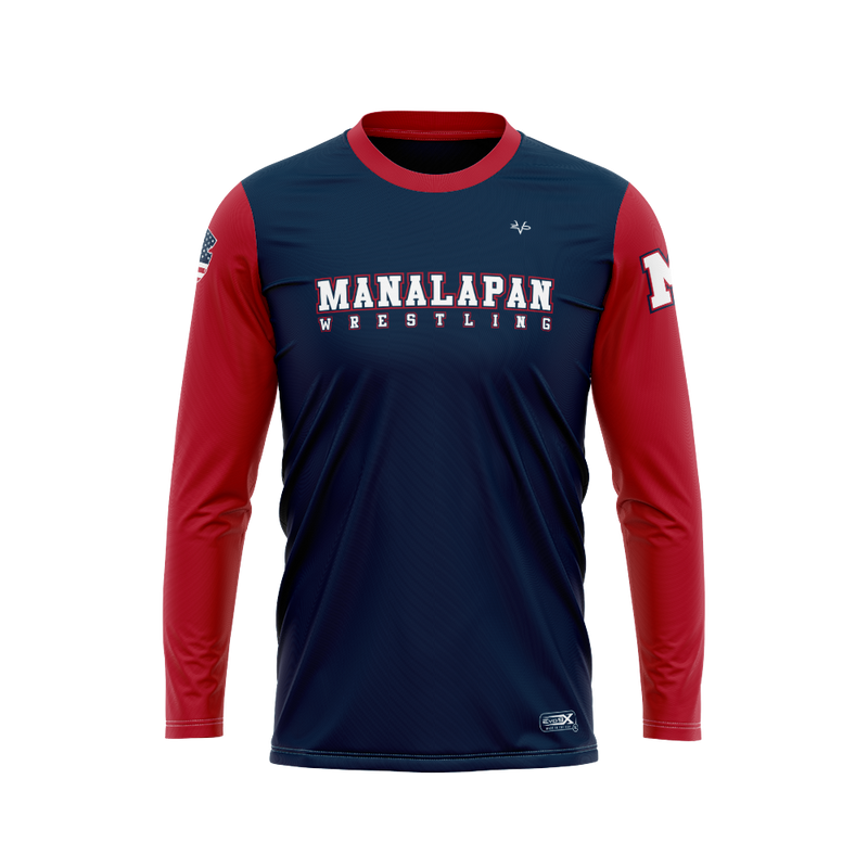 EVO9X Store Manalapan Braves Football Sublimated Hoodie 2X-Large