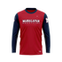Wrestling Sublimated Long Sleeve Red Jersey