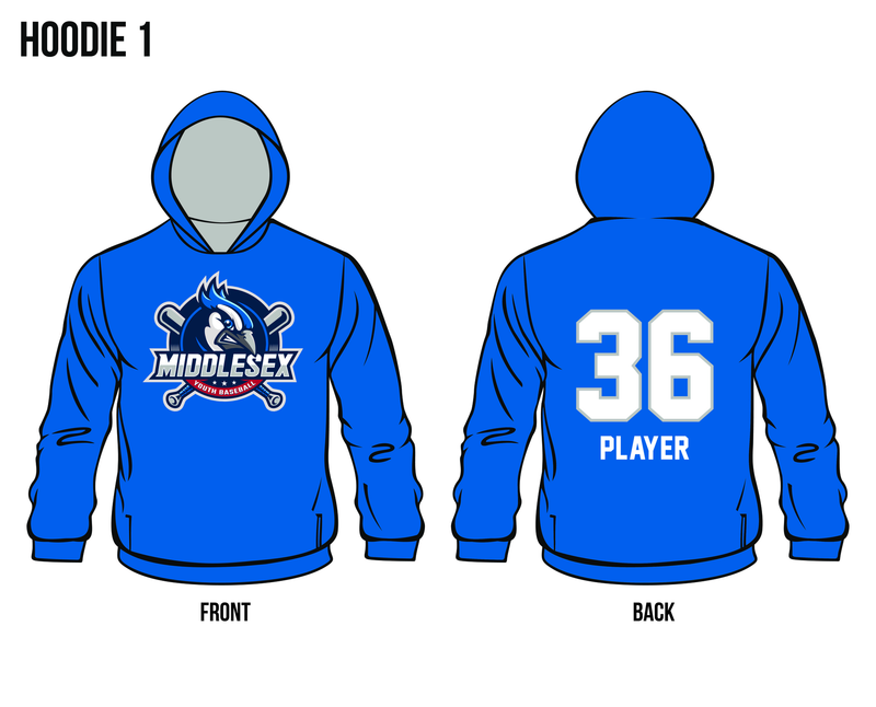 YOUTH BASEBALL Sublimated Hoodie