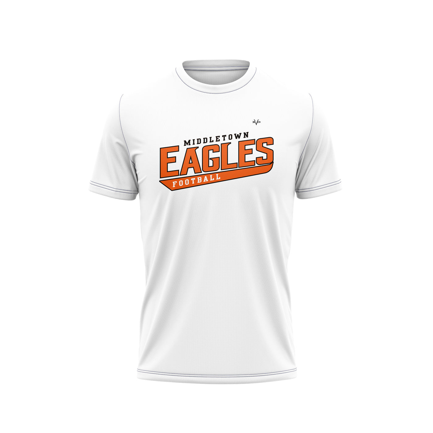 EVO9XSTORE Middletown Eagles Football Semi Sub Jersey Adult X-Large