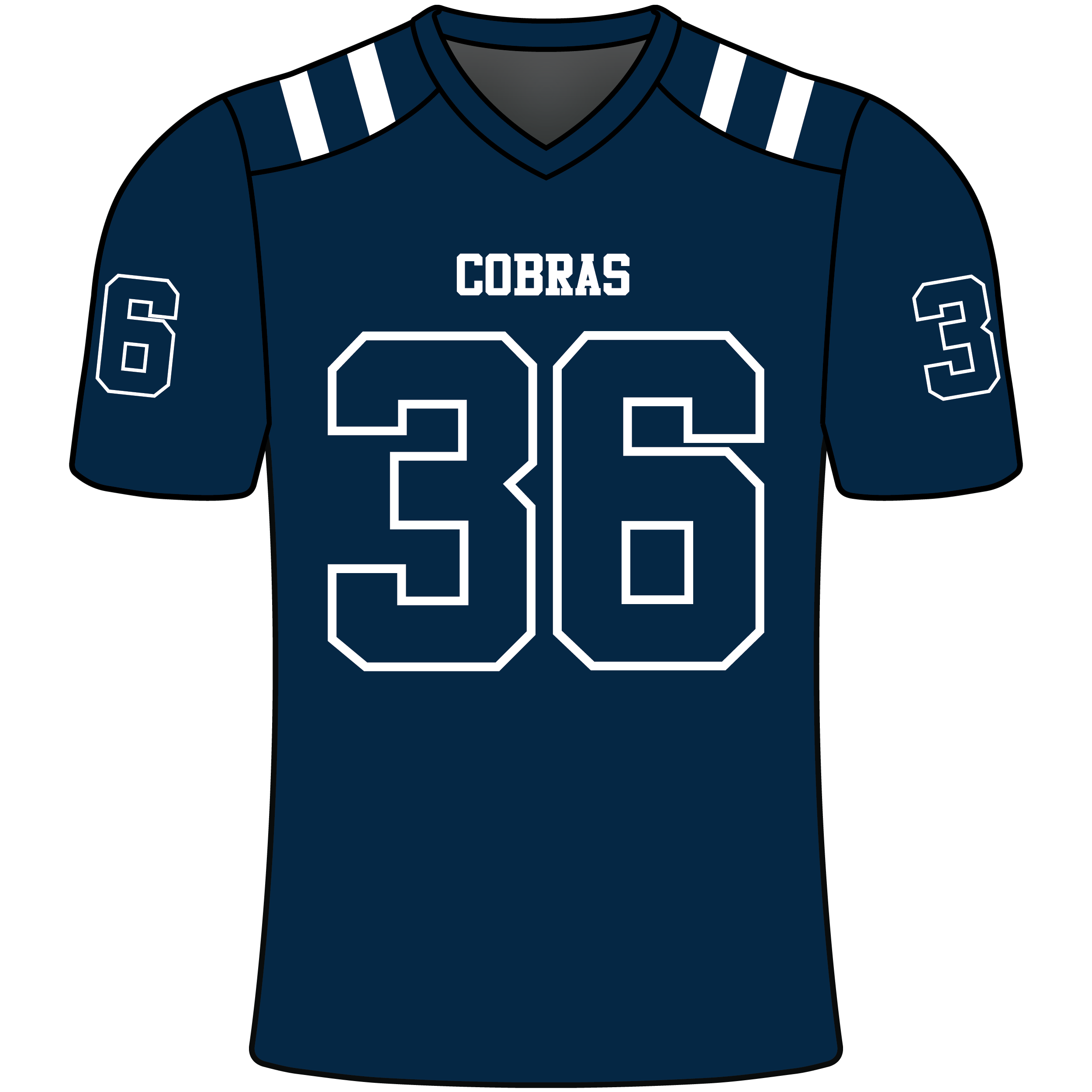  COBRAS Blue Fan Jersey