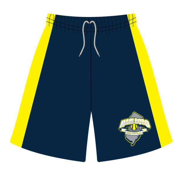 SOFTBALL Sublimated Shorts Navy