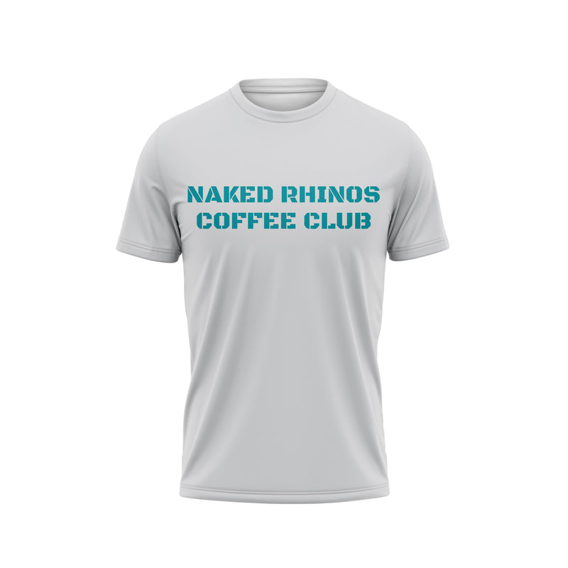 Naked Rhinos Coffee Club Semi Sub Short Sleeve Jersey Grey