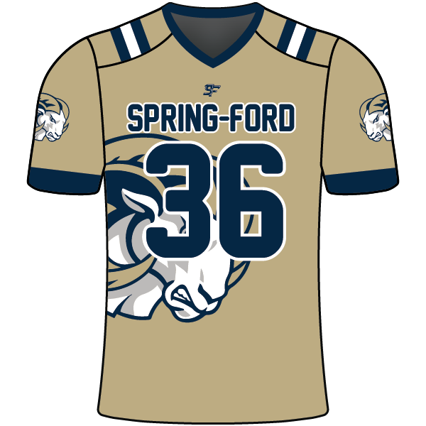 SPRING-FORD YOUTH FOOTBALL Fan Jersey – EVO9XSTORE