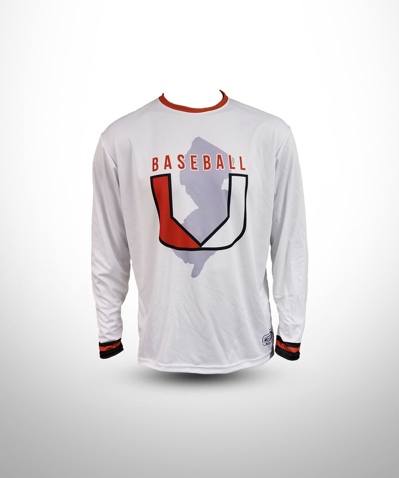 UGP Campus Los Angeles Baseball Laces - Pitcher, Team Sport Graphic T-Shirt - Medium - White, Adult Unisex