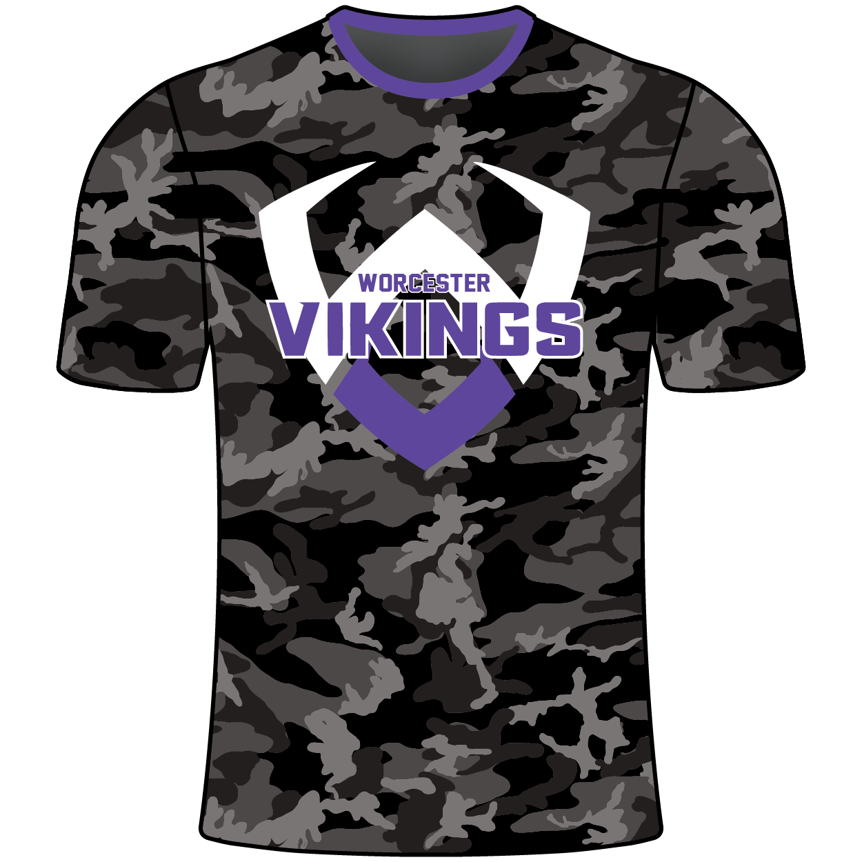 EVO9XSTORE Worcester Vikings Crew Neck Shirt Adult Small